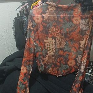 Floral Long Sleeve Top